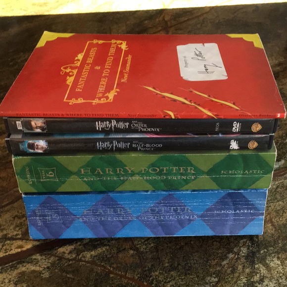 Harry Potter Books 5&6 + matching DVDs: Order of Phoenix / Half Blood Prince - Picture 14 of 16